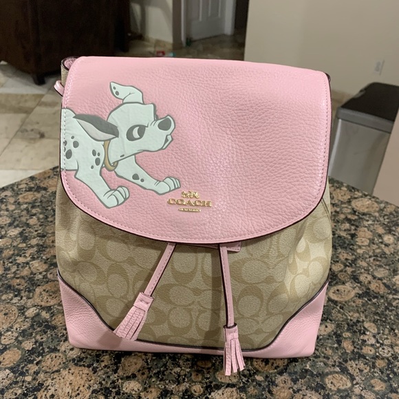 Coach Bags Disney X Coach Elle Backpack In Signature Canvas Poshmark